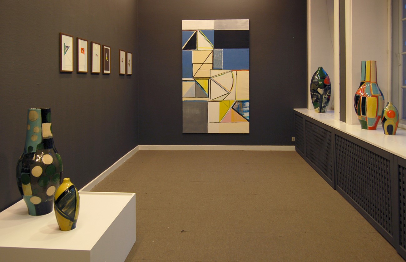 ImageGen Ler-Papir-Lærred - Anna Sørensen. Installation view.