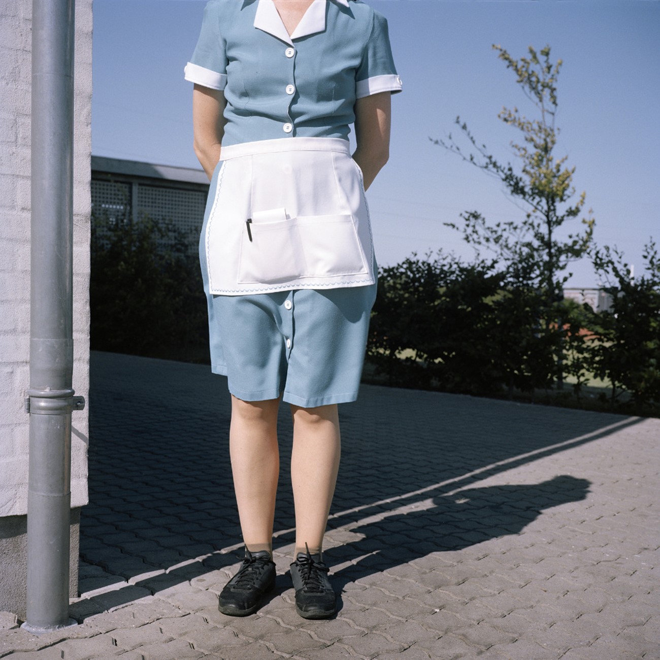 Clémentine schneidermann: Waitress, Graceland, Randers, Denmark. C-print, 2015.