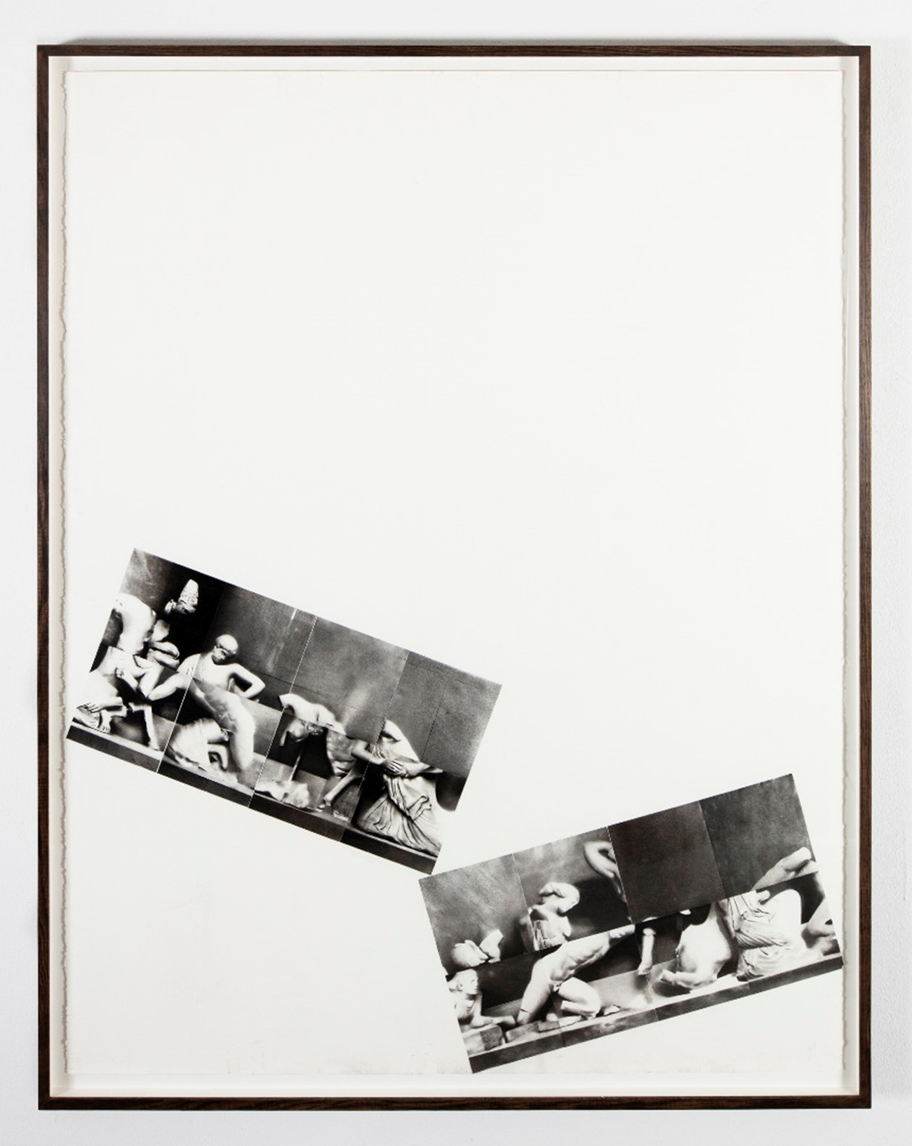 Andreas Albrectsen: Untitled (White Lie), 2015, Charcoal on Paper, 114x146 cm