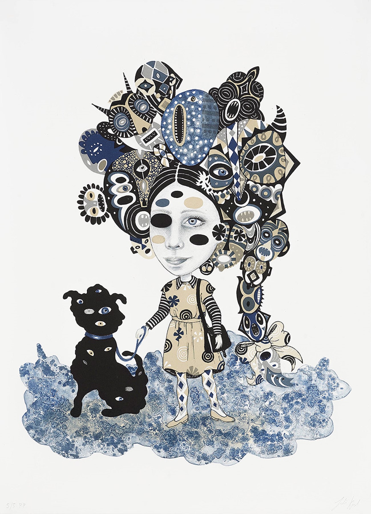 EXOTIC, 2015, Original lithography printed at Edition Copenhagen