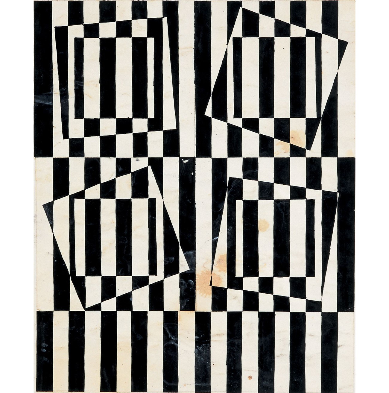 Peter Louis-Jensen: Untitled. 1961, 1961, Indian ink on paper, 25 x 20 cm, Private collection. Formerly owned by John Davidsen.