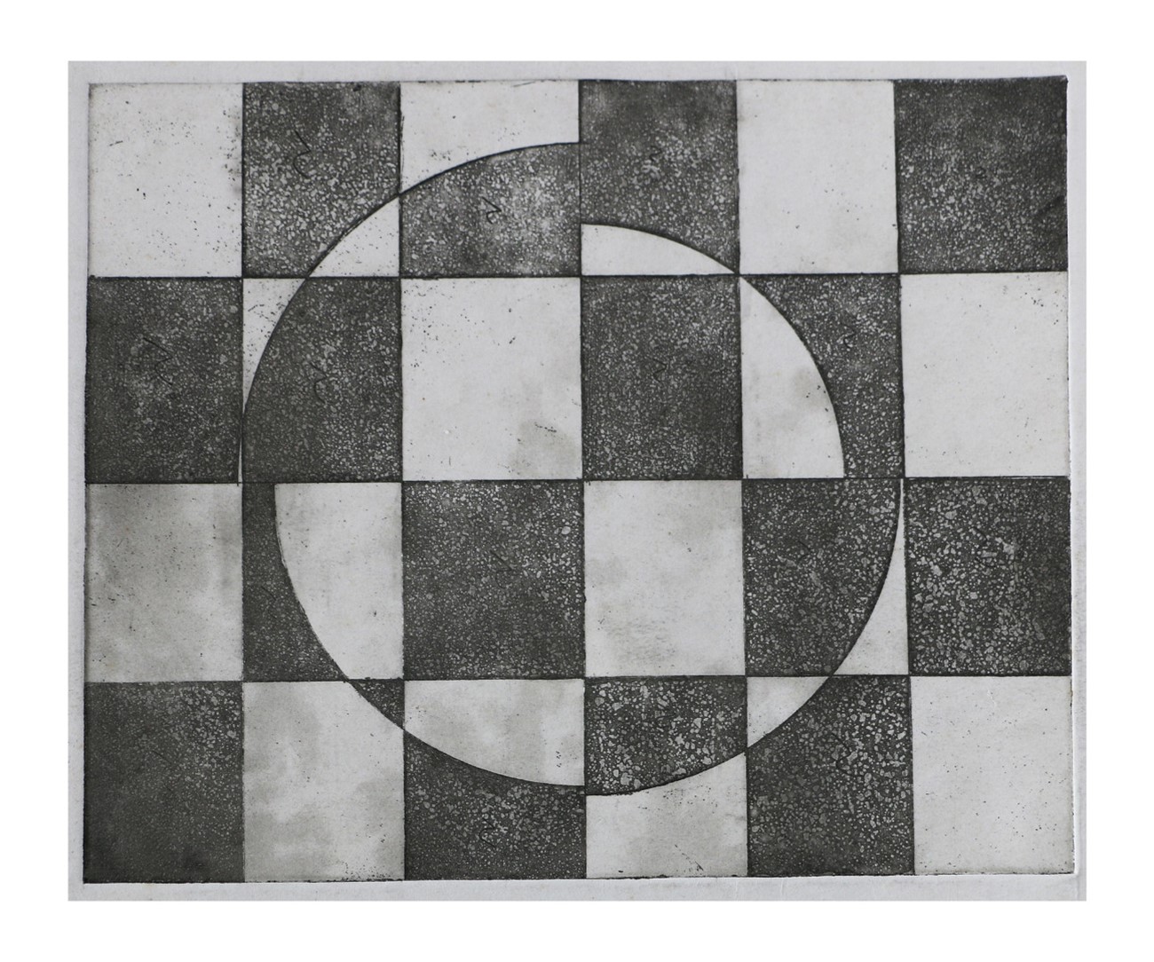 Peter Louis-Jensen: Untitled. November 1961, 1961, Etching, 11,6 x 14,3 cm, Private collection.