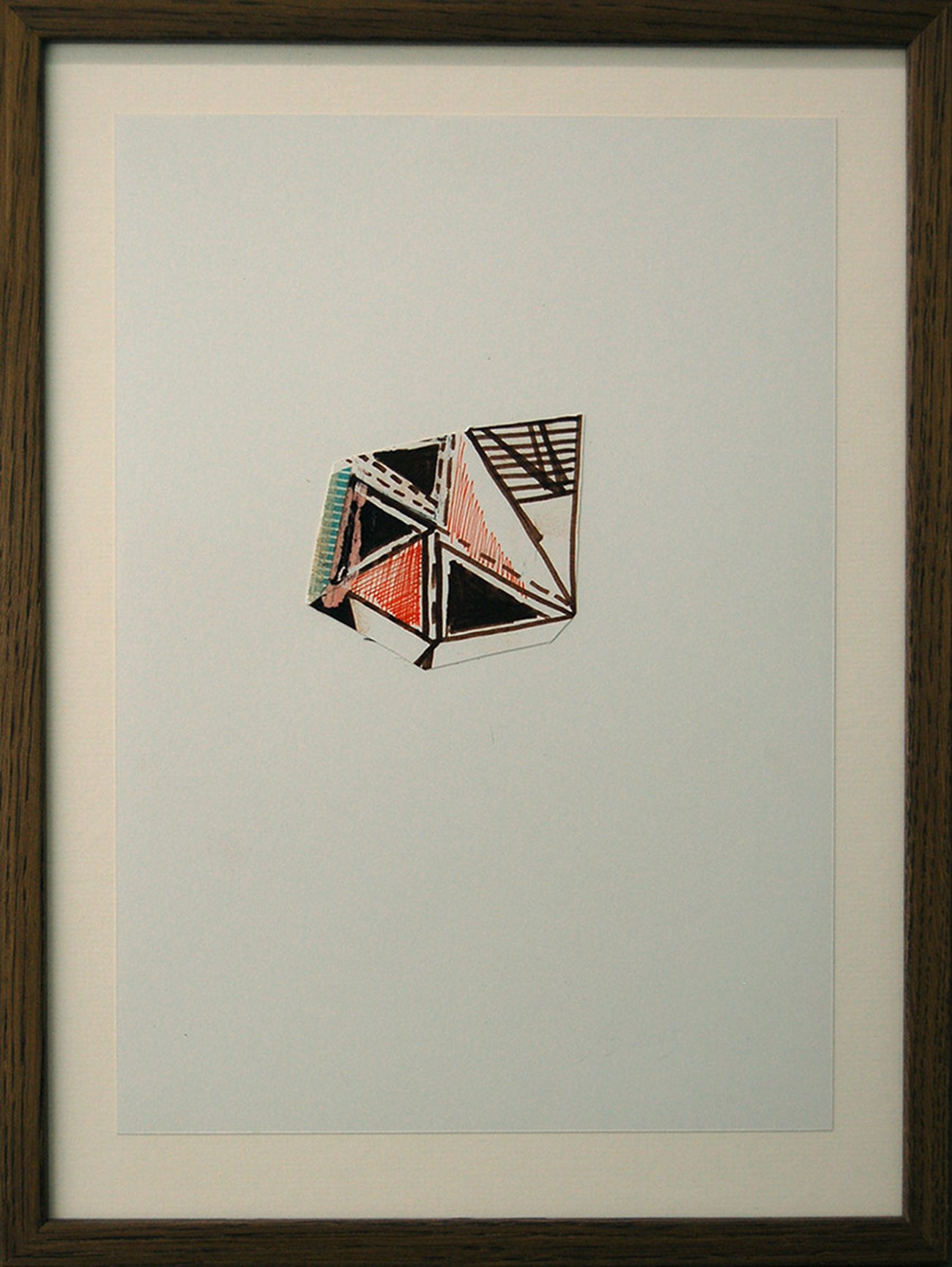 Untitled (3), 2015, Marker and ink on paper, 28 x 37 cm
