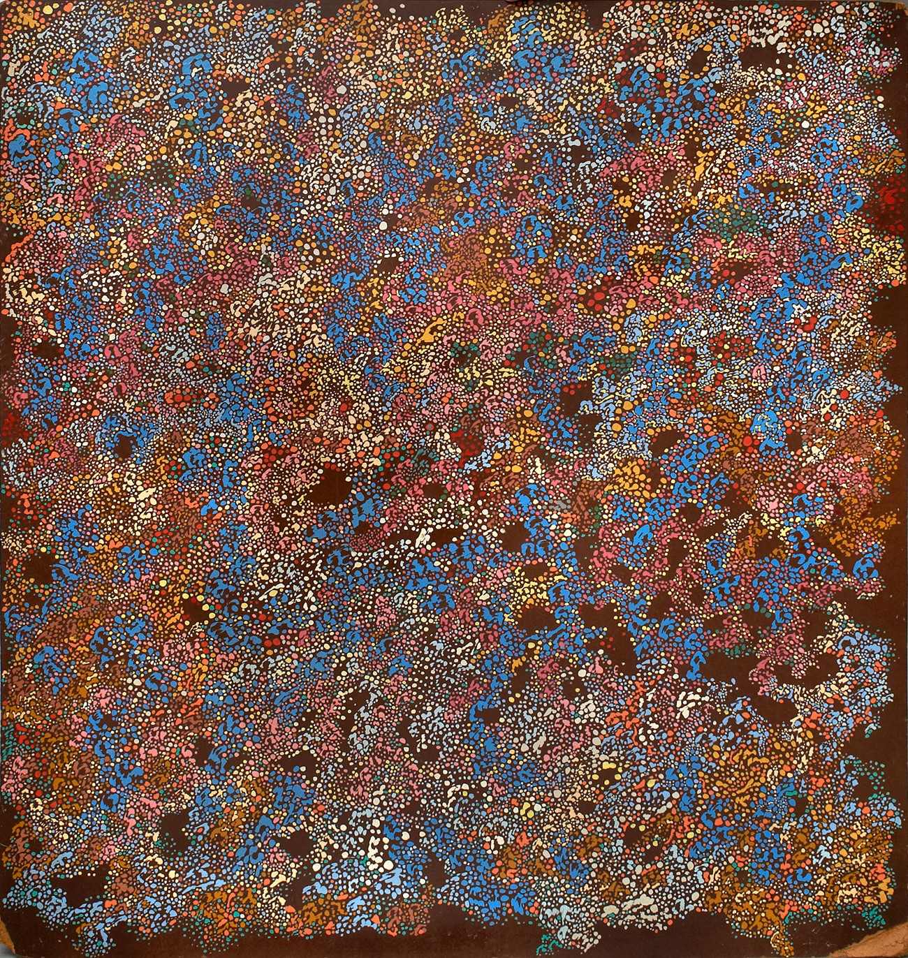 Erik Liljenberg: Untitled (1), 1983, Oil on masonite, 122 x 116 cm