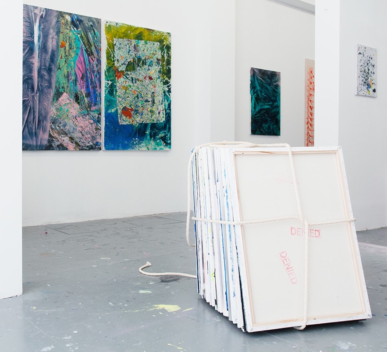 Jonas Lund: Studio Practice (documentation revisited), 2017