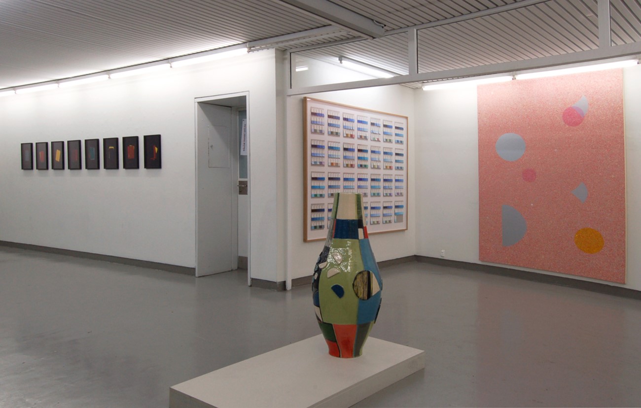 I TAKT - installation view. Ebbe Stub Wittrup, Christian Skeel, Anna Sørensen & Bodil Nielsen