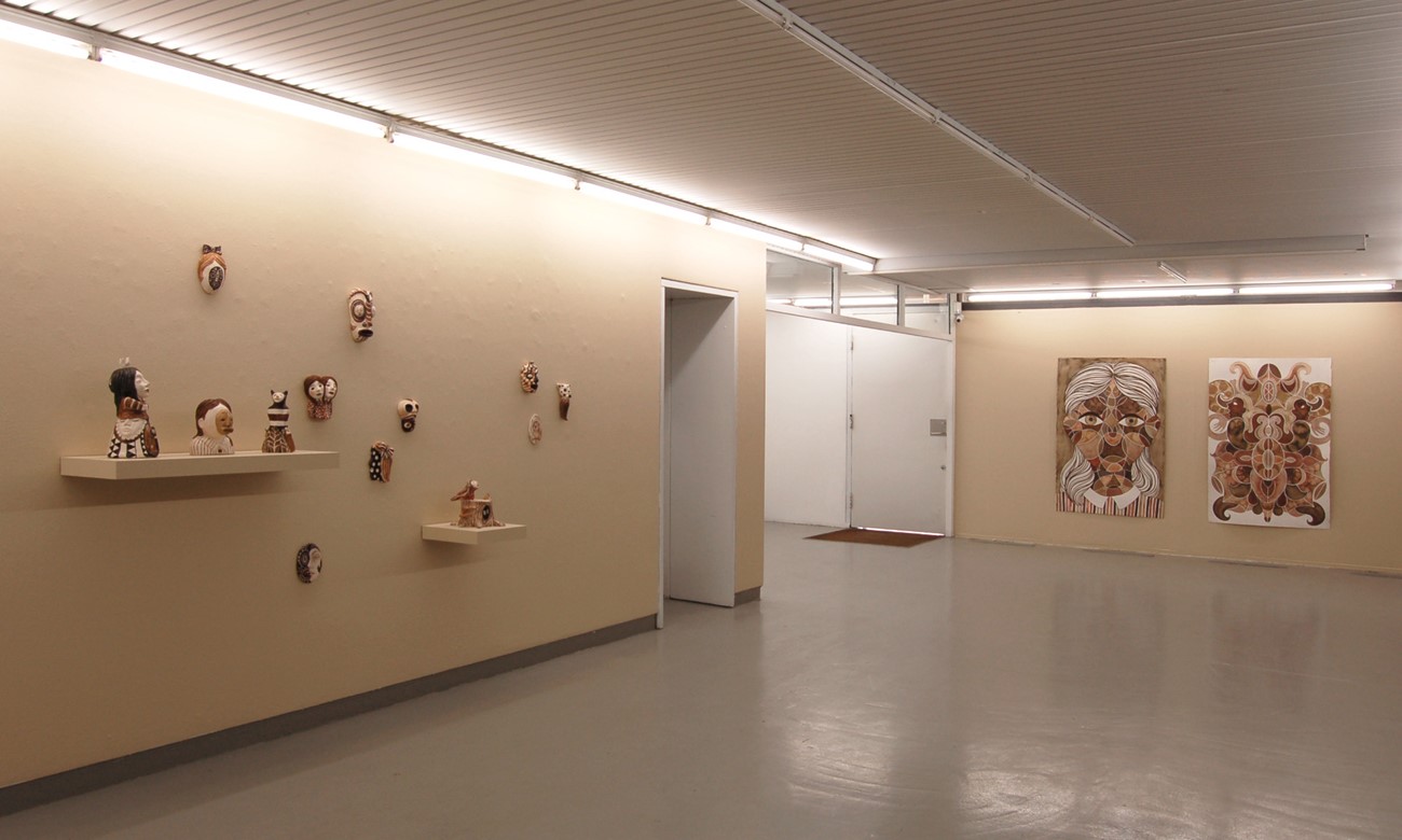 Julie Nord - Brown Study. Installation view