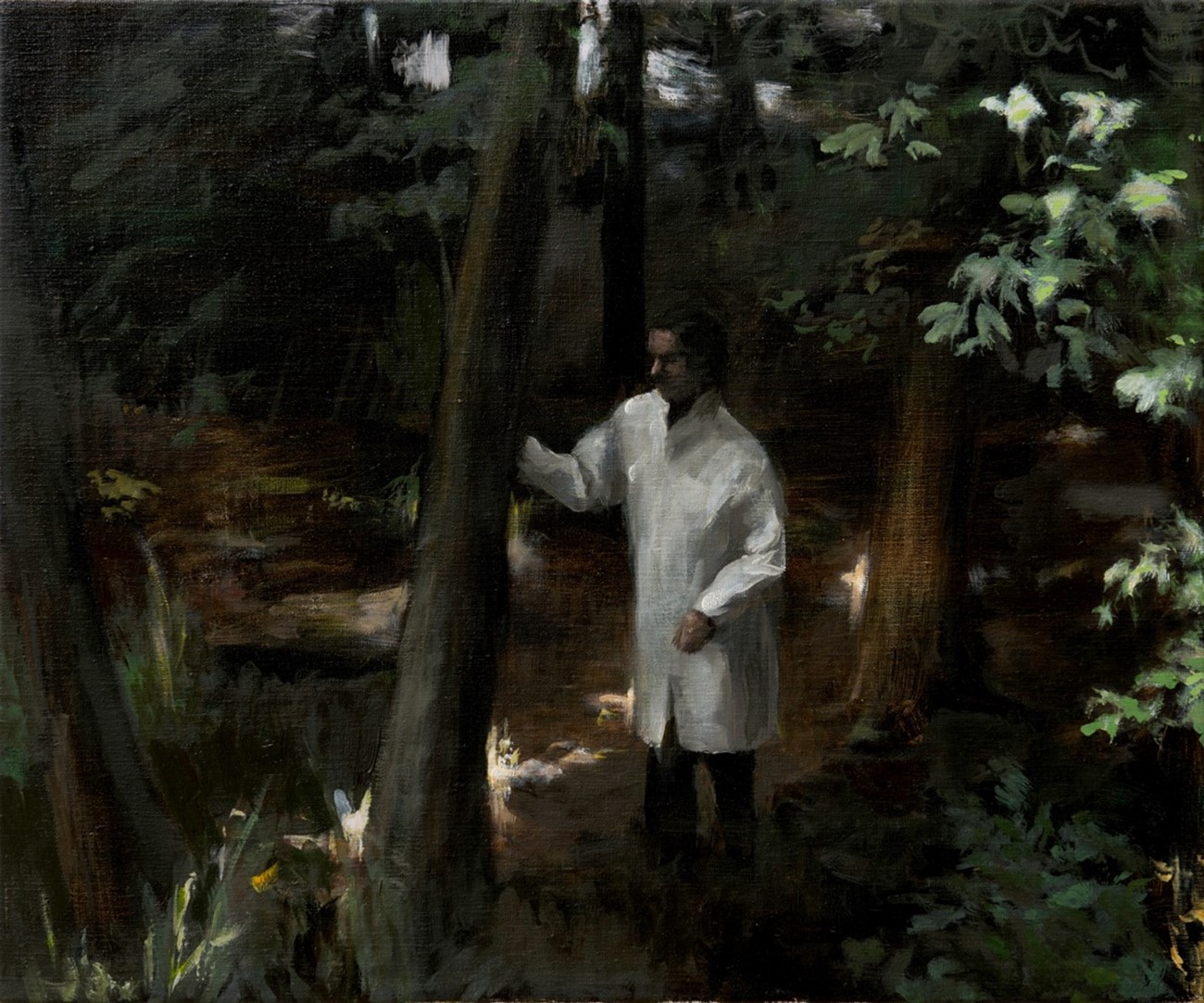 Peter Martensen: THE PLACE, 2016, oil on canvas, 50 x 60 cm