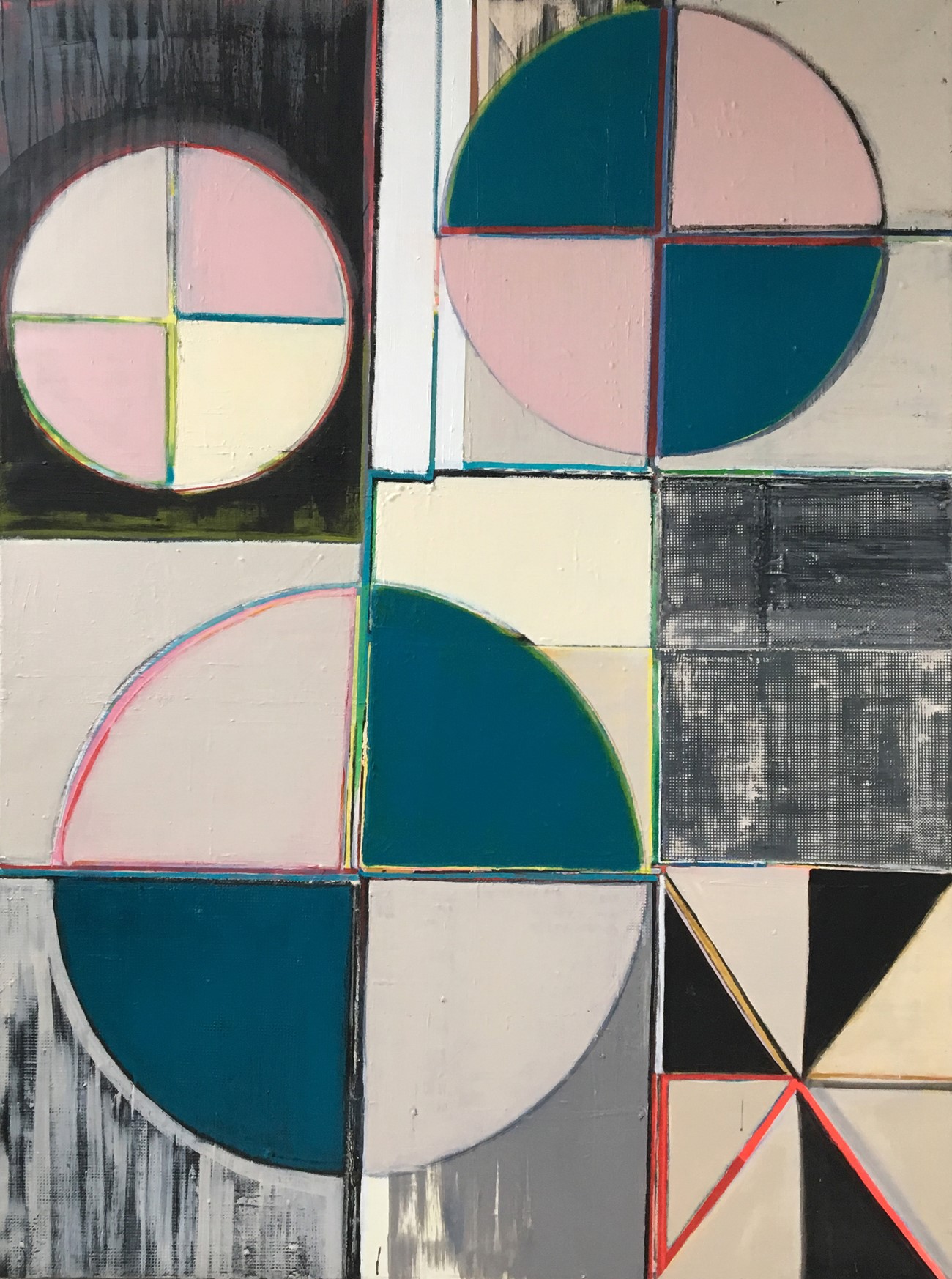 Anna Sørensen: Untitled (4), 2016, Acrylic on canvas, 200 x 150 cm