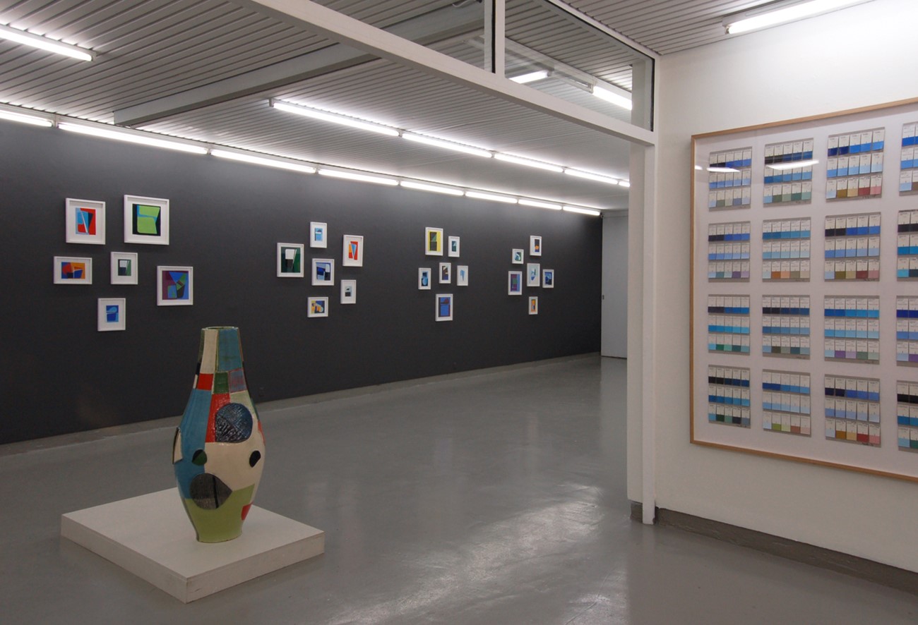 I TAKT - installation view. Anna Sørensen, Christian Skeel & Ib Geertsen