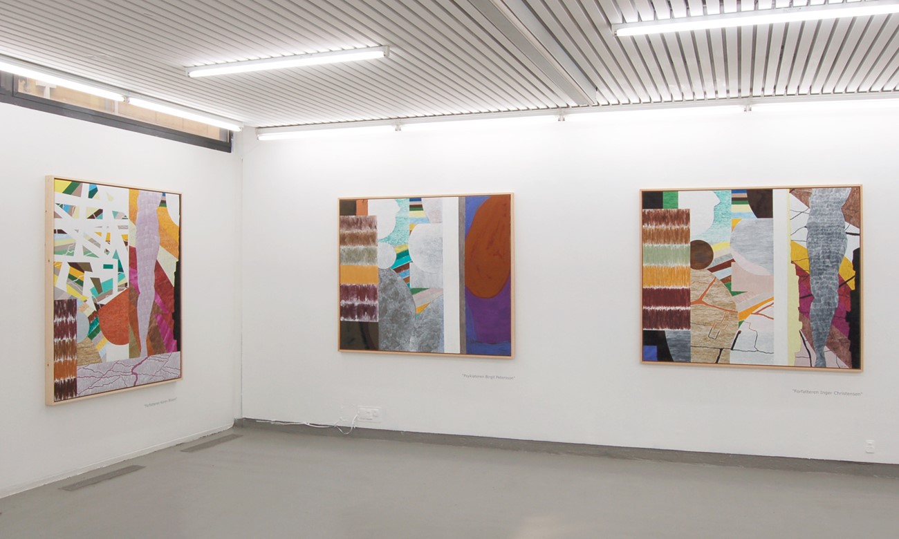 Lene Adler Petersen - PERSONA. Installation view