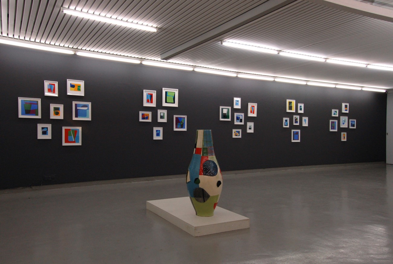 I TAKT - installation view. Anna Sørensen & Ib Geertsen