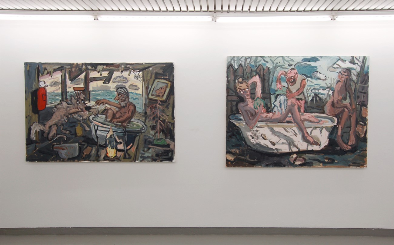Dan Schein - Naked Pictures. Installation view