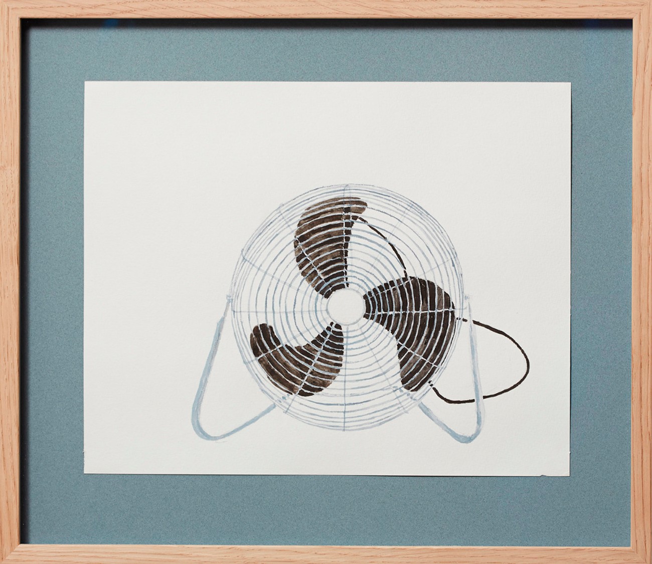 Anette Abrahamson: Bodegón (Still Life) (1), 2012, Watercolour on paper, 35,5 x 40 cm