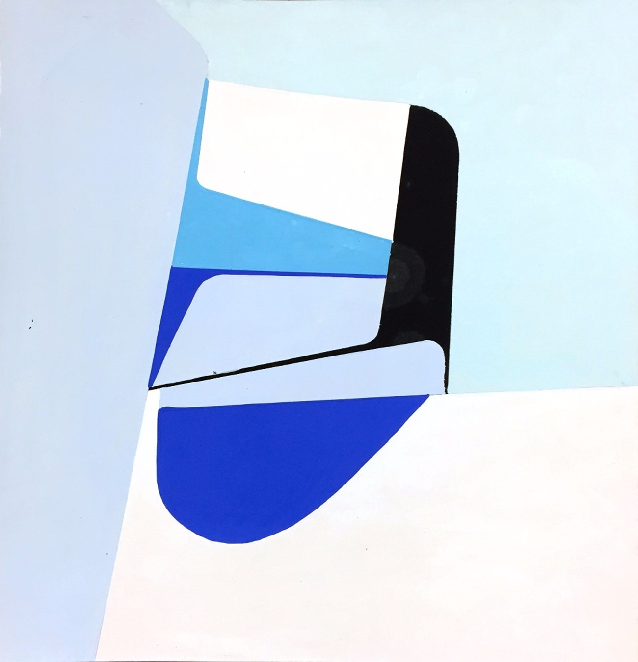 Ib Geertsen: Untitled, 1957, Gouache on paper , 26.5 x 25 cm