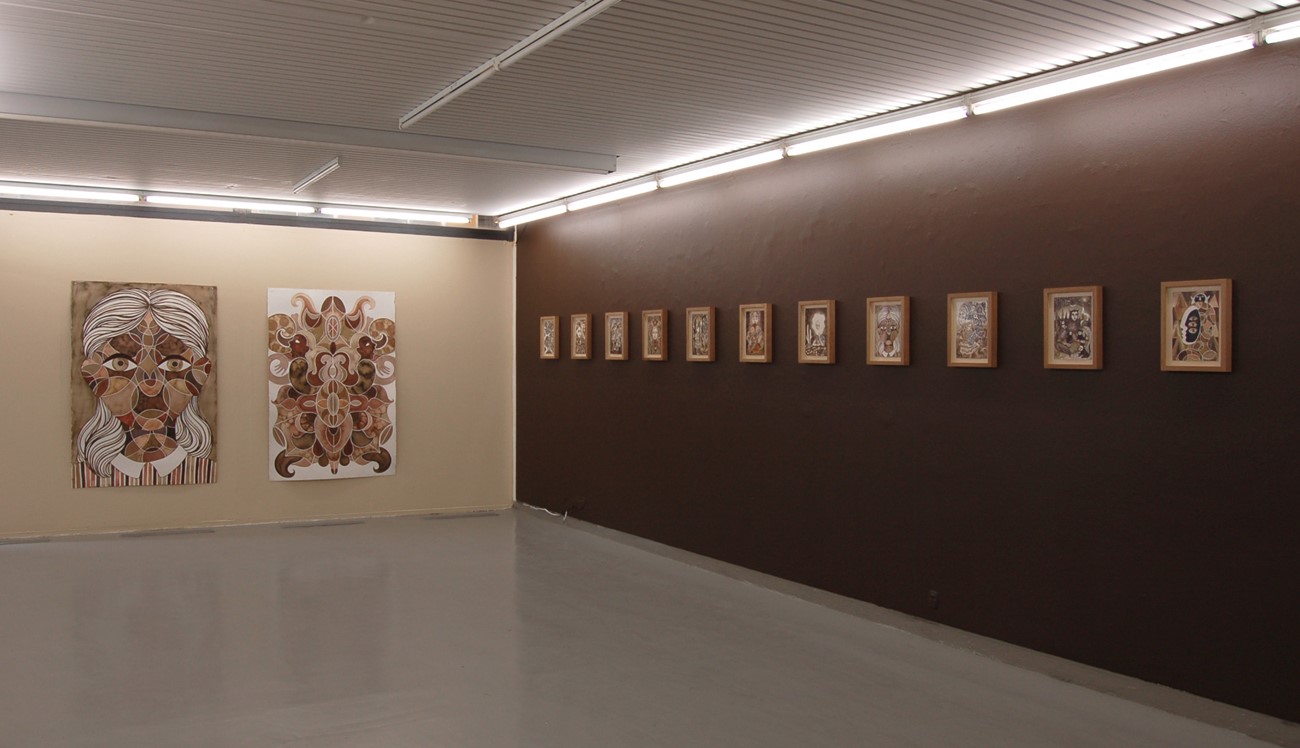 Julie Nord - Brown Study. Installation view