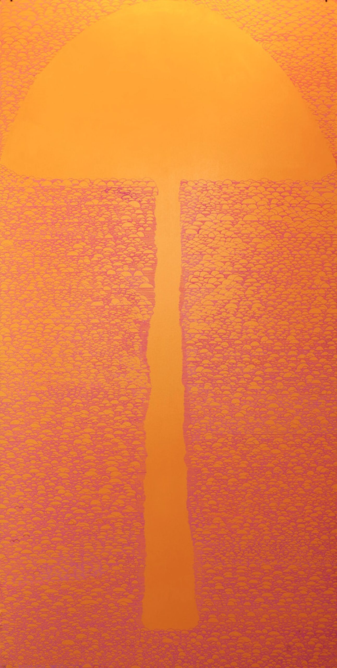 Christian Finne: Liber III, 2017, Molotow on plywood, 244 x 122 cm