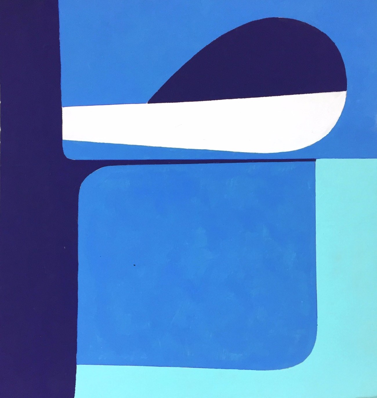 Ib Geertsen: Untitled (1), 1958, Gouache on paper, 26 x 25 cm