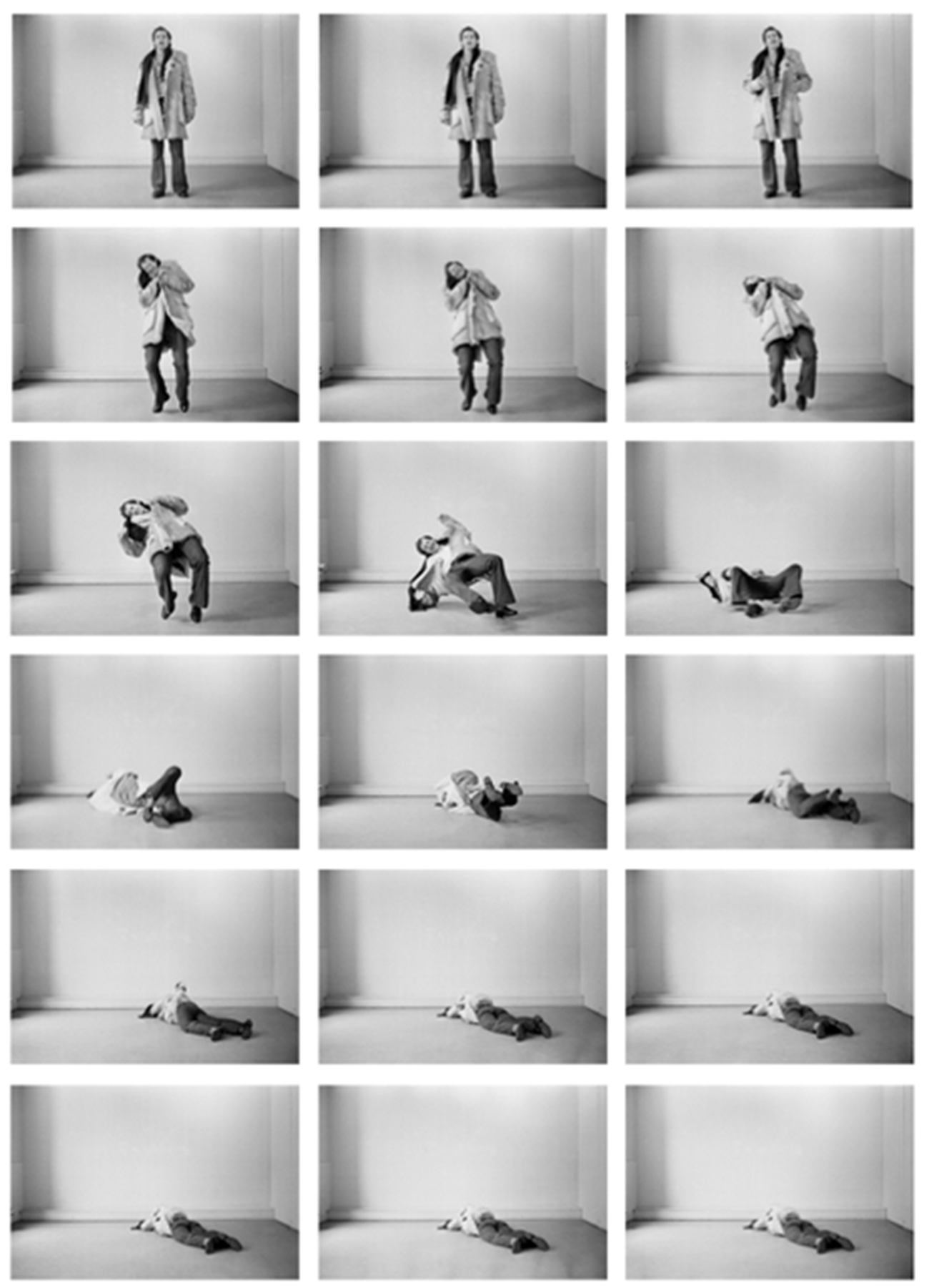 Stig Brøgger: Shooting, 1969, 18 b/w photographs