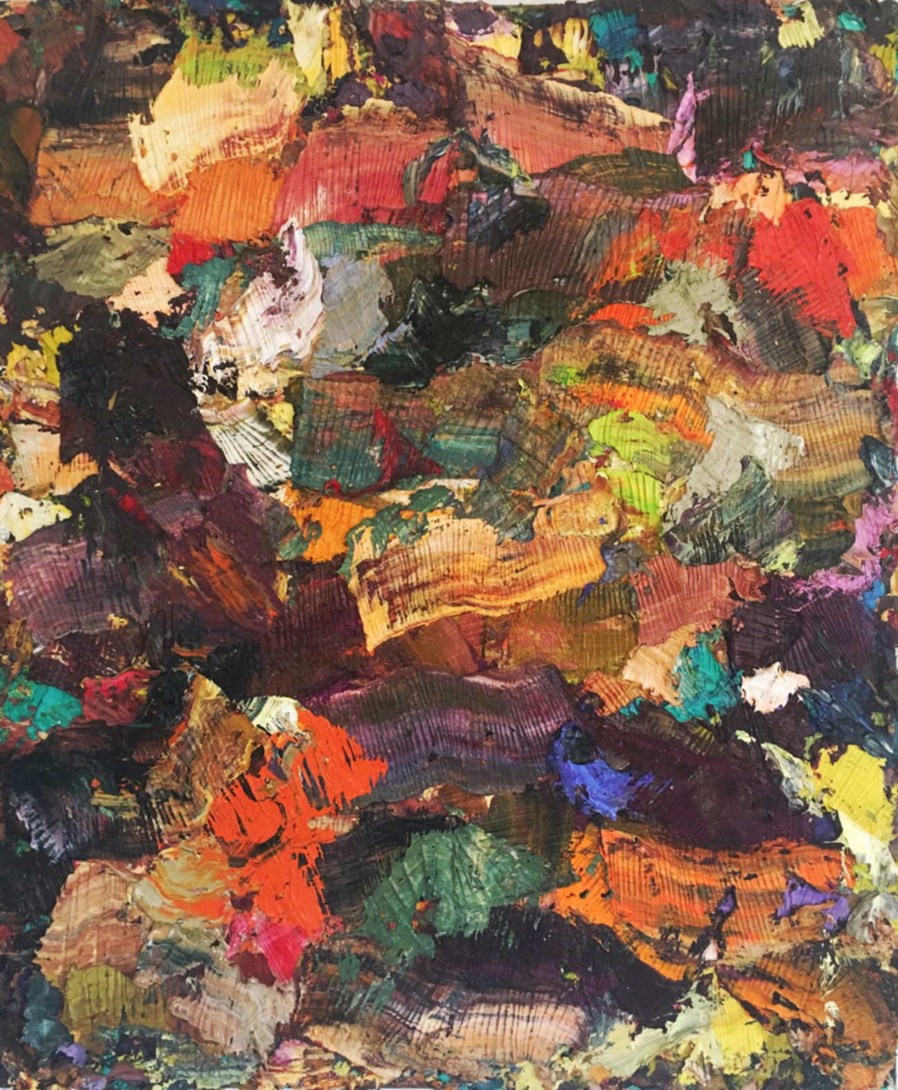 Lars Dan: Untitled, Oil on canvas, 100 x 80 cm