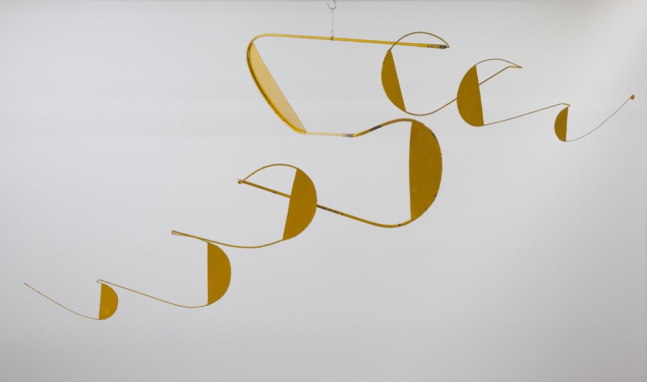 Ib Geertsen: Untitled, Undated, Painted iron, 150 x 250 cm