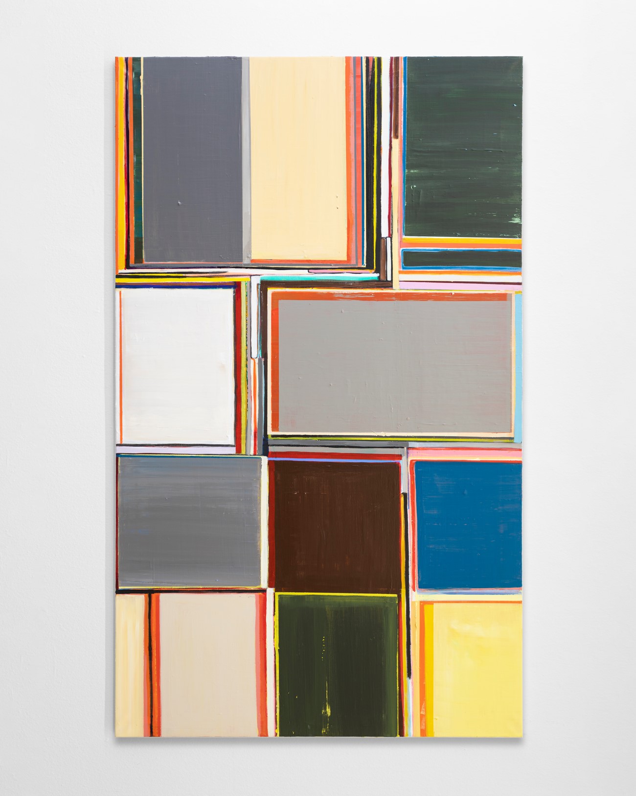 Anna Sørensen Forskydninger, 2022 Acrylic on canvas 200 x 120 cm (1) (1)
