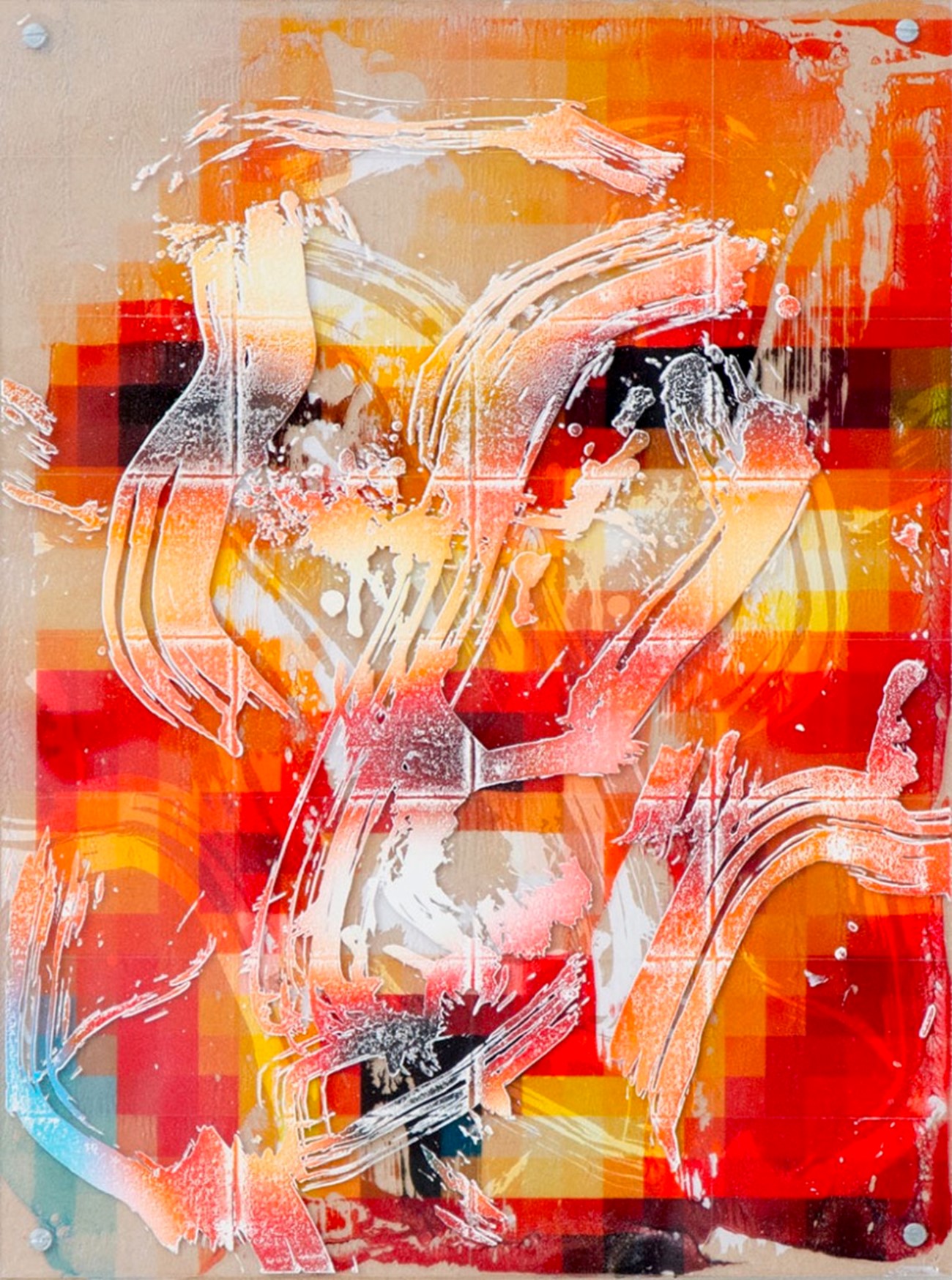 Lasse Bruun Poulsen: Apophenia(16), 2019, Plexi glass, MDF, acrylic, photo pigment, 40 x 30 cm