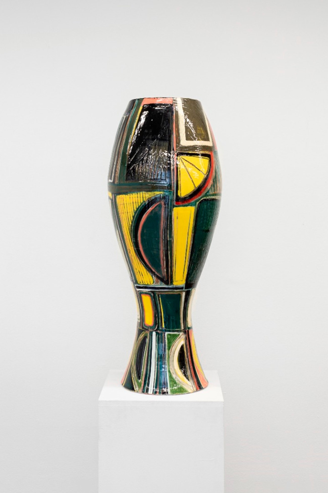 Anna Sørensen Untitled, 2022 Glazed ceramics 100 x 40 cm
