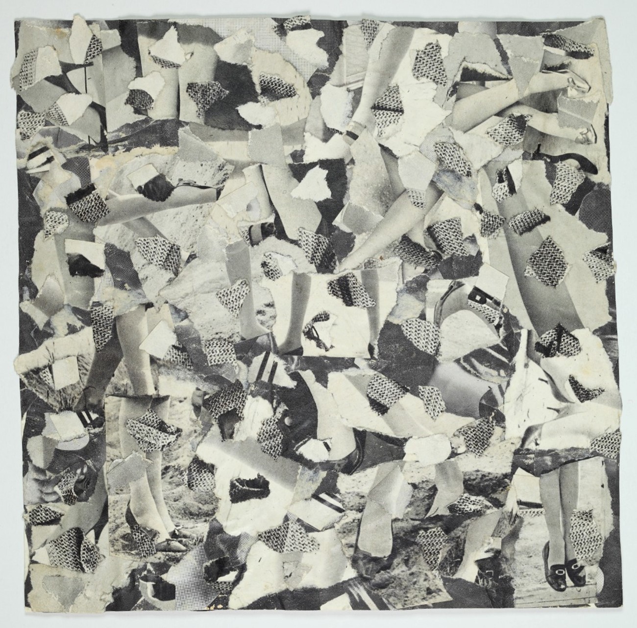 Bodil Marie Nielsen, Uden titel, 1962-64, collage, 25 x 25 cm (4)