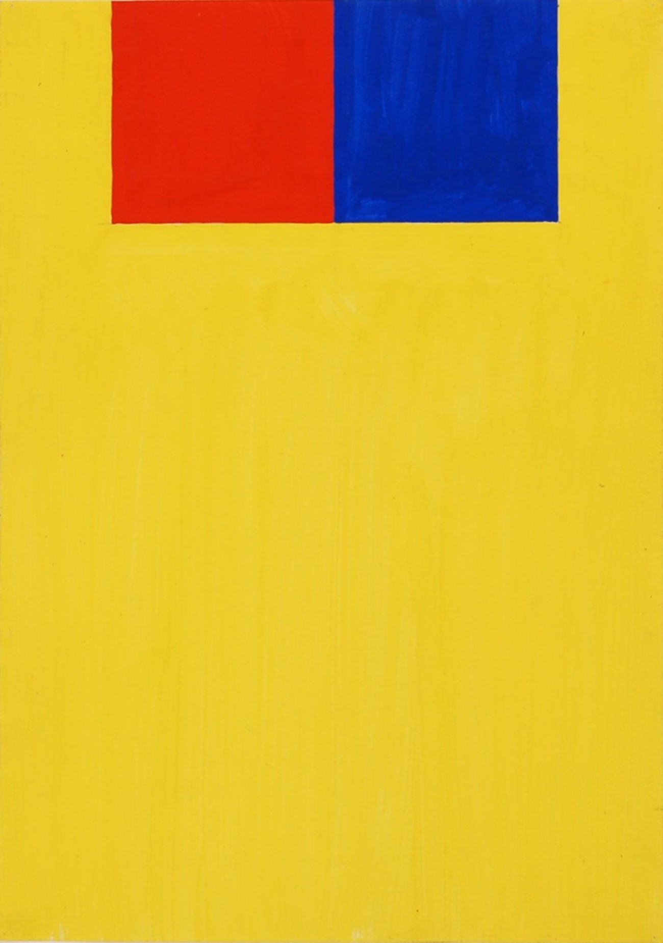 Albert Mertz: Untitled, 1983, Gouache, 29 x 42 cm