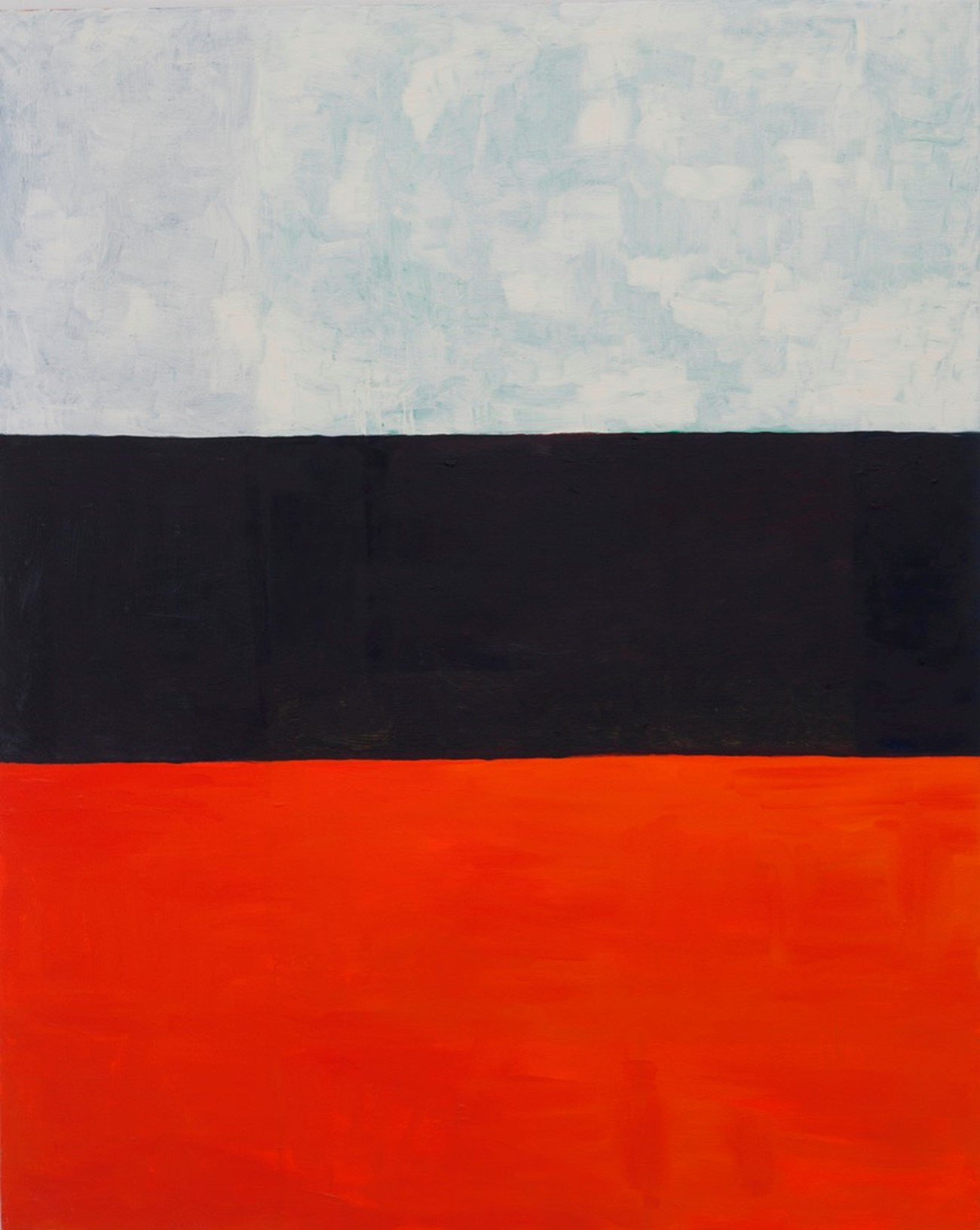 Jesper Fabricius: Uden titel, 2019, olie på lærred, 125h x 100w cm