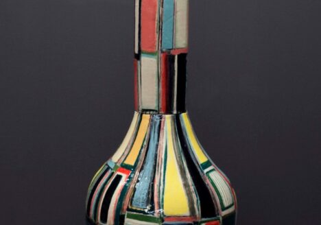 Anna Sørensen: Untitled (1), 2021, Glazed ceramics, 82 x 38